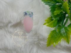 Diamond nails Tapodiné Erzsi — munkafotó 4