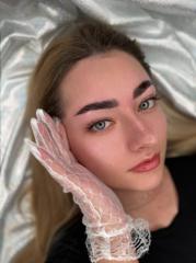 Szempilla stylist — munkafotó 7