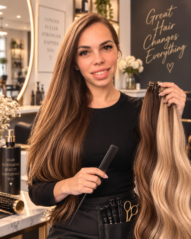 Elora Hair Extensions — fotografie din portofoliu 1