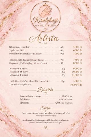 Királyházi Nail studio — munkafotó 1