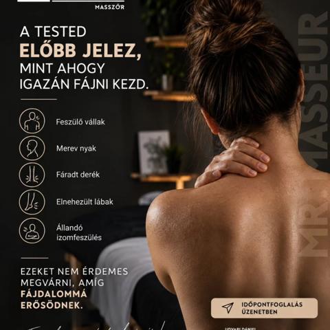 Mr Masseur - Udvari Dani — munkafotó 1