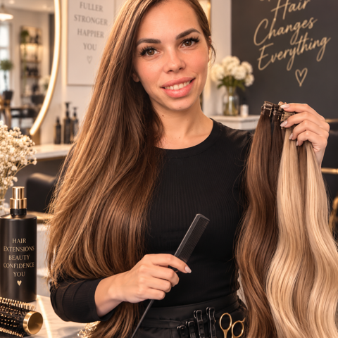 Elora Hair Extensions — fotografie din portofoliu 1