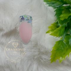 Diamond nails Tapodiné Erzsi — munkafotó 4