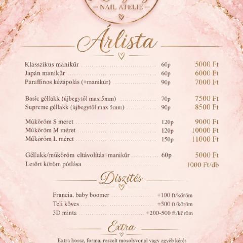 Királyházi Nail studio — munkafotó 1